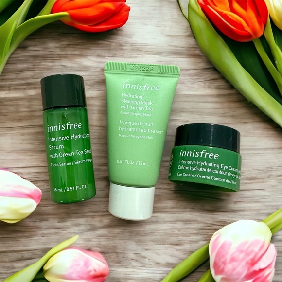 Innisfree Skincare Innisfree Green Tea Trio Kit Nib Poshmark